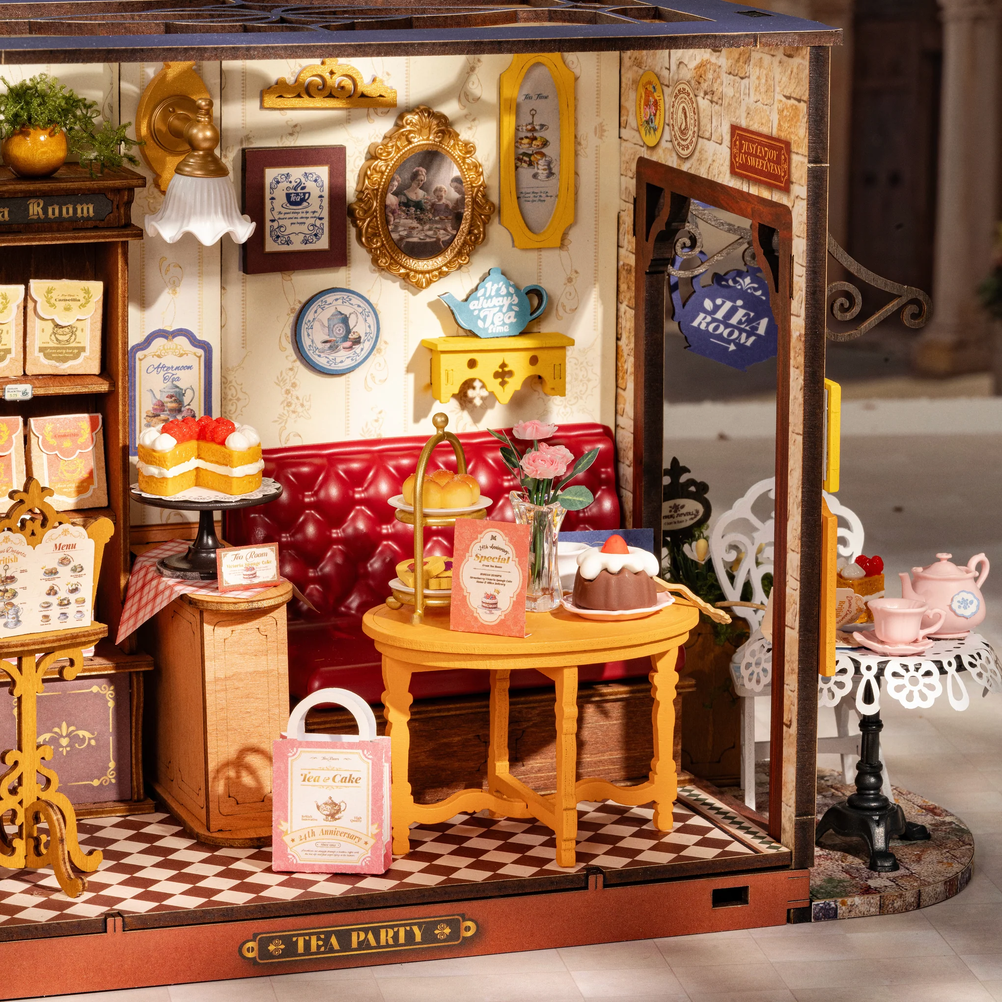 Rolife DIY Miniature Kit - Tea Room - Image 4