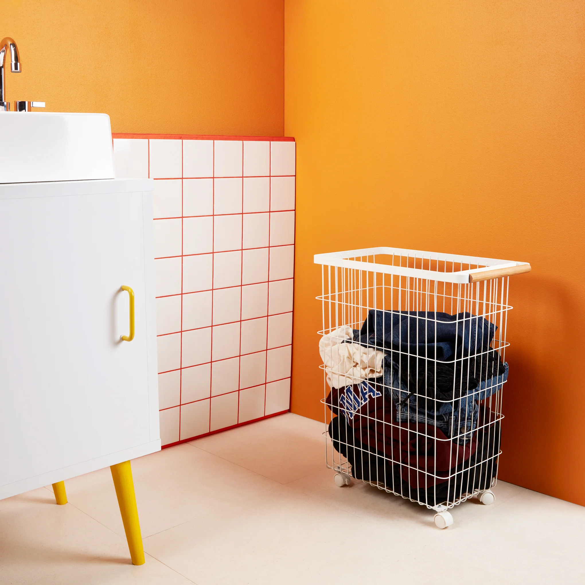 Rolling Laundry Basket - Image 3