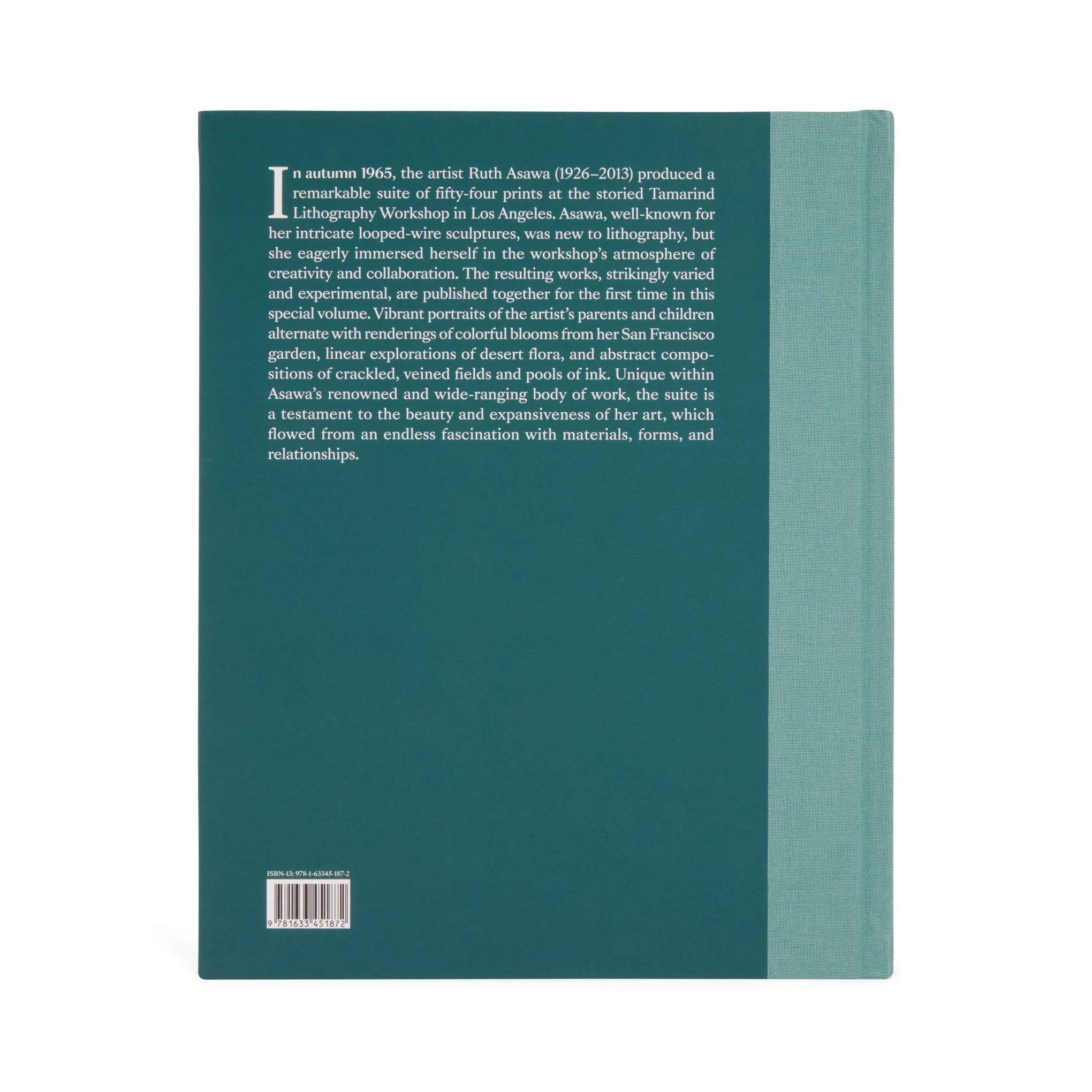 Ruth Asawa: The Tamarind Prints - Hardcover Book - Image 4