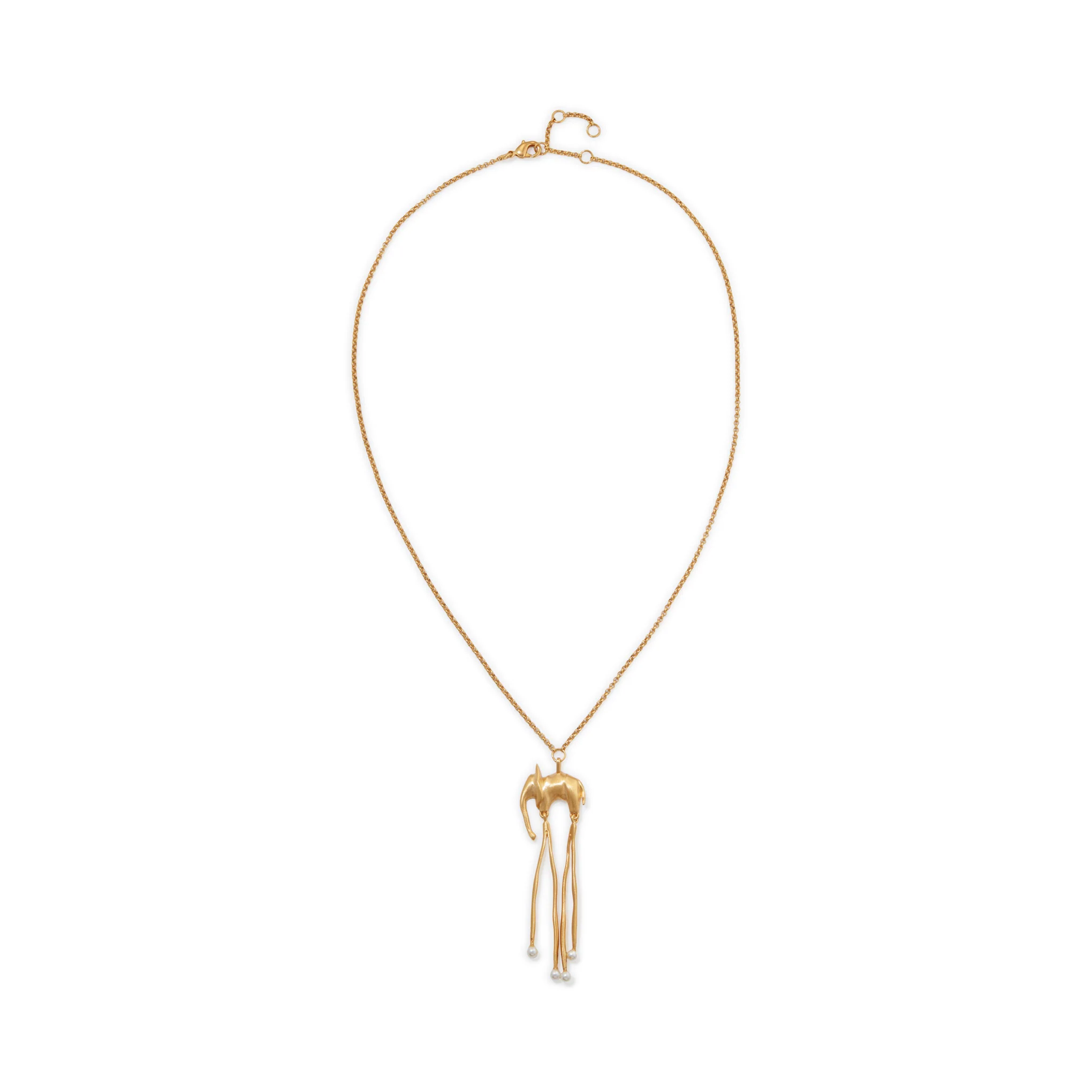 Salvador Dalí Gold-Plated Elephant Necklace