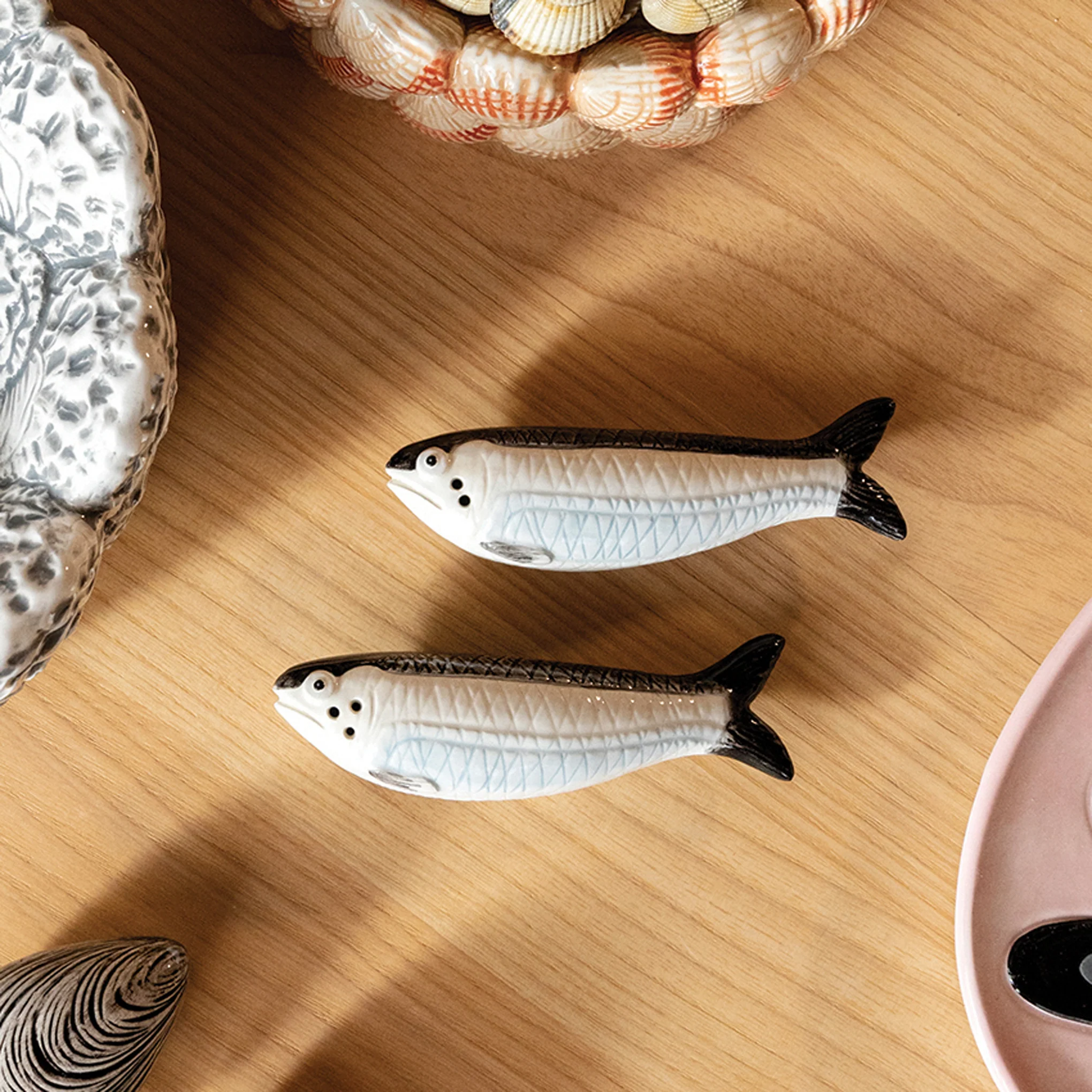 Sardine Salt & Pepper Shakers - Set of 2 - Image 2