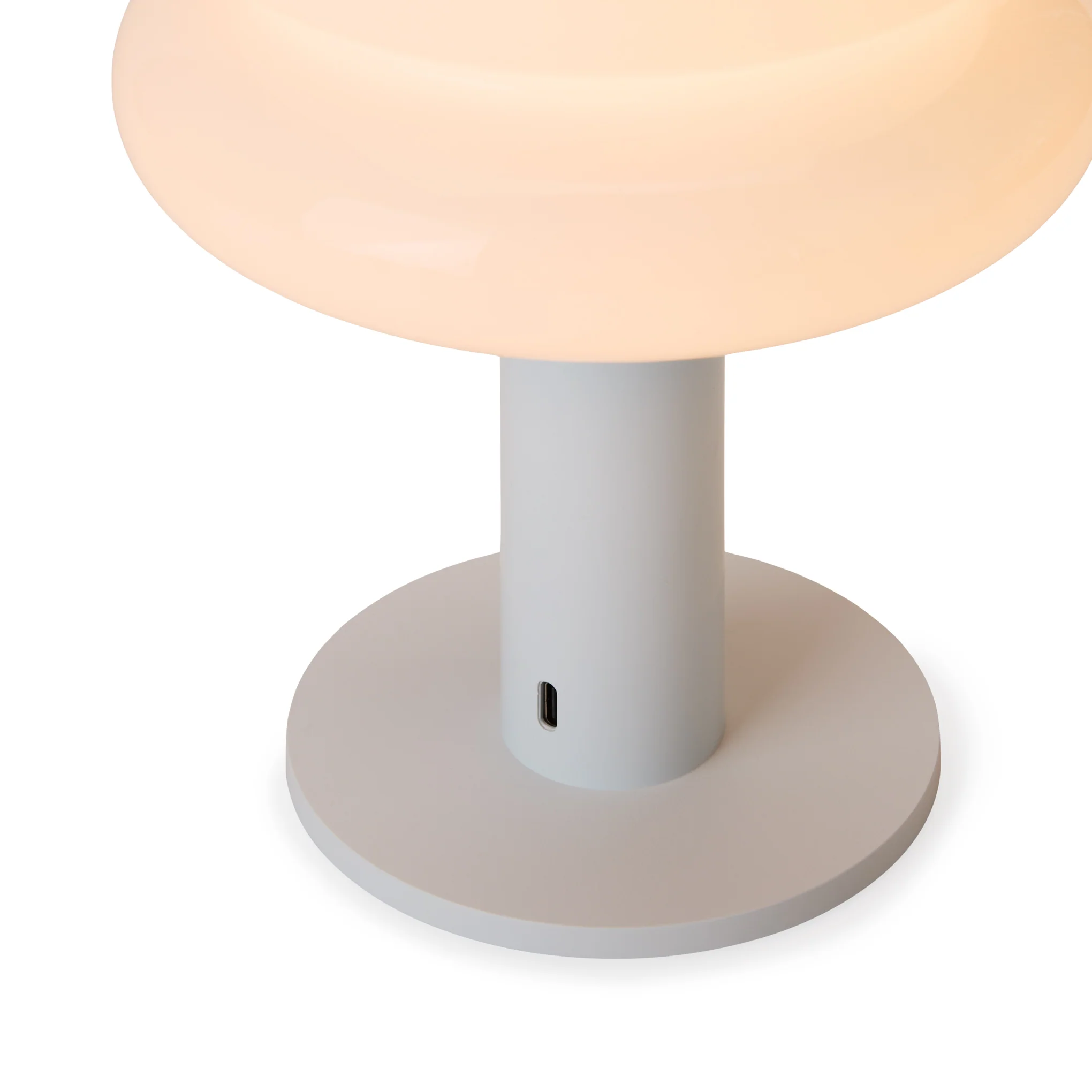 Snowman 15 Portable Lamp - White/ Ice Blue - Image 4