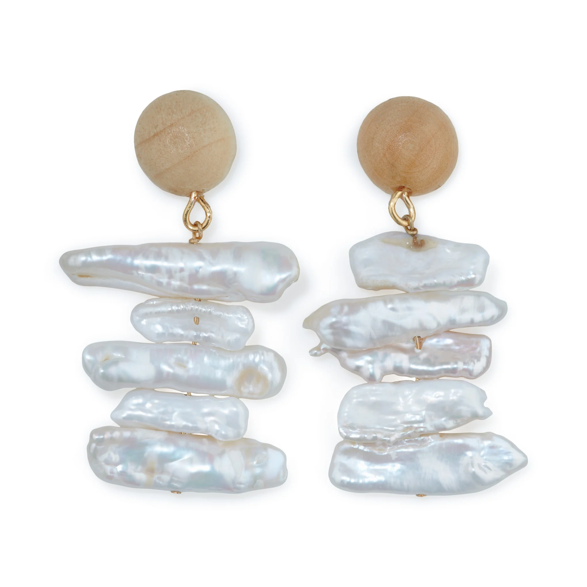Sophie Monet Pearl Brook Earrings