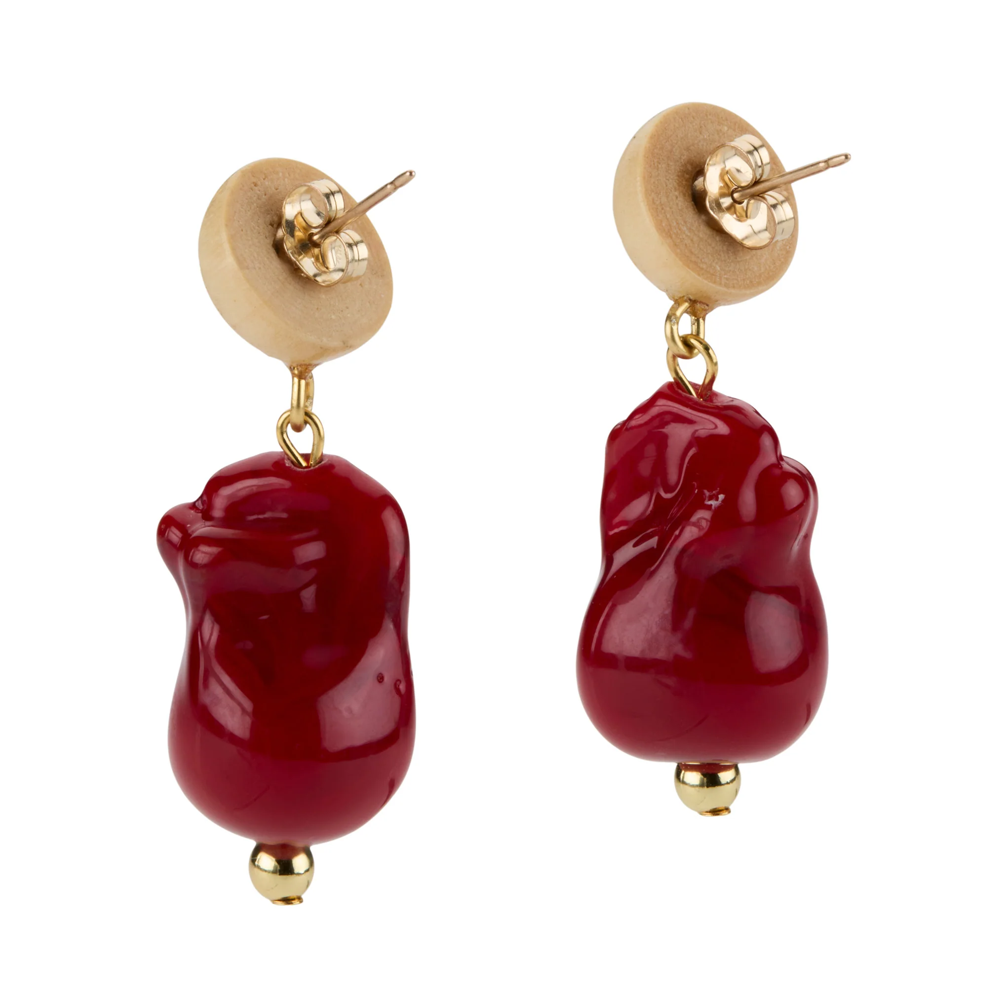 Sophie Monet Scarlet Earrings - Image 3