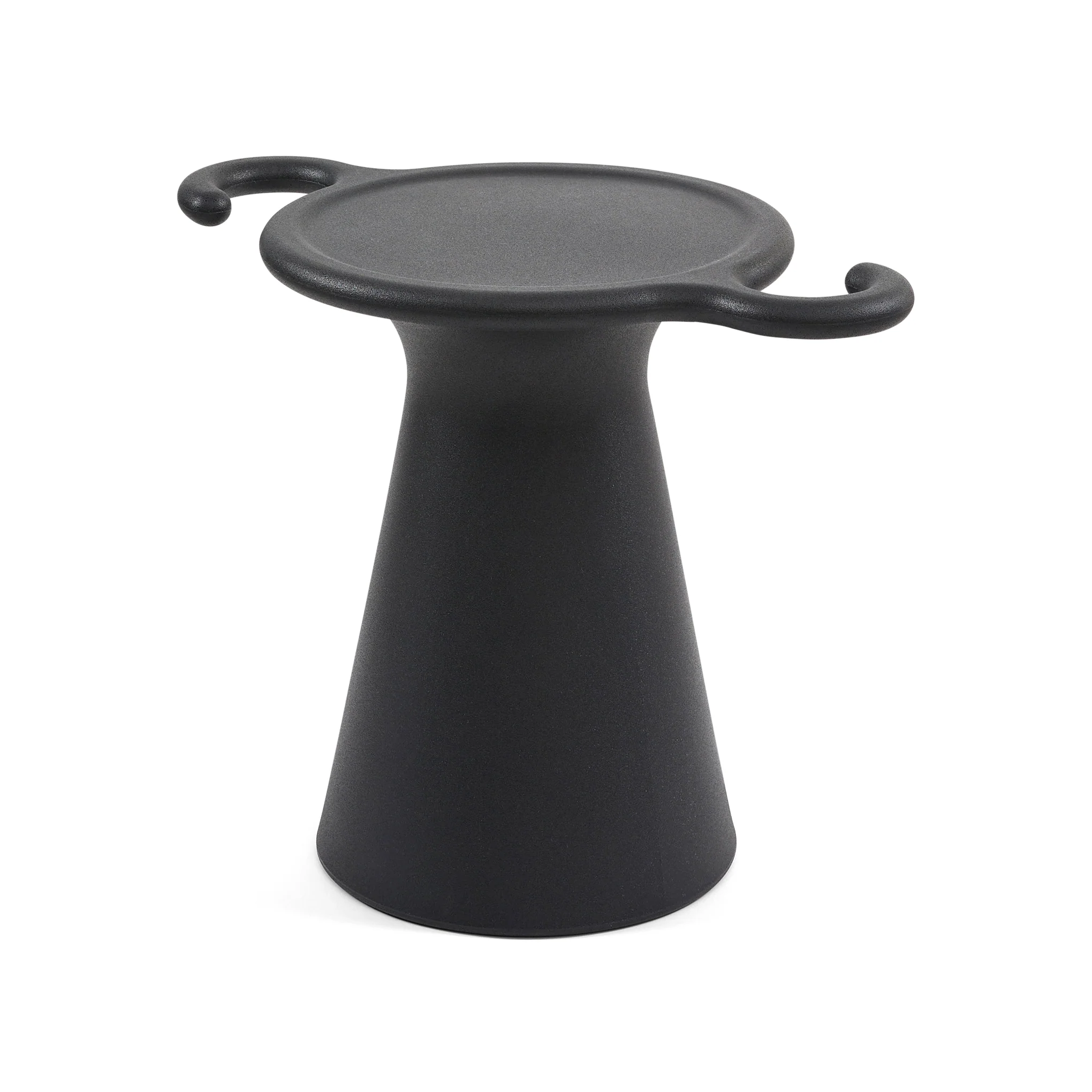 SOS Side Table & Stool from Heller - Black