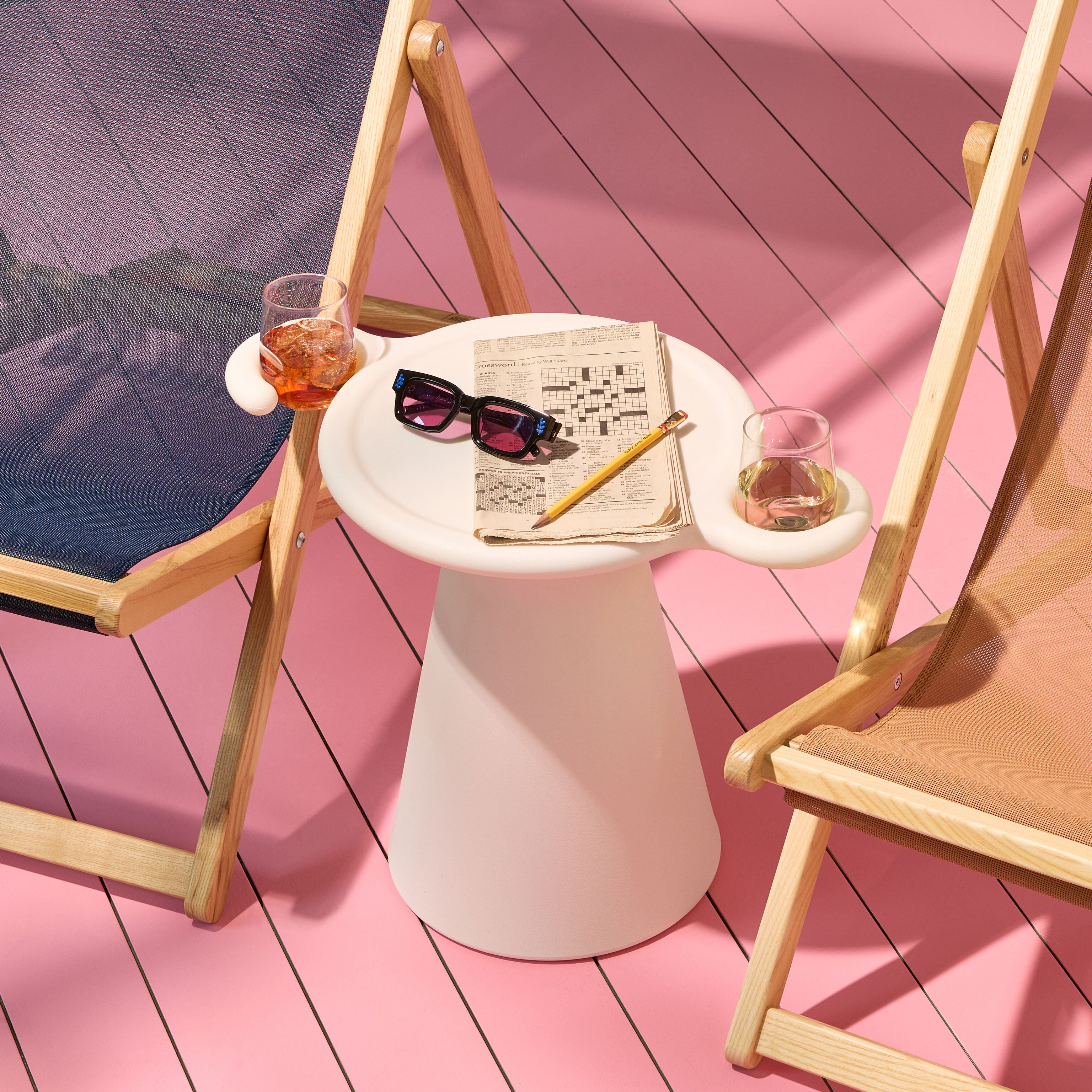 SOS Side Table & Stool from Heller - Black - Image 3