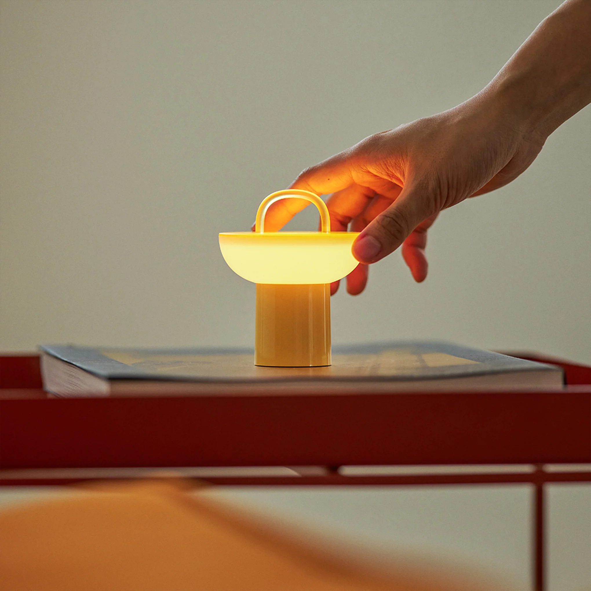 Space S Mini Portable Lamp - Yellow - Image 2