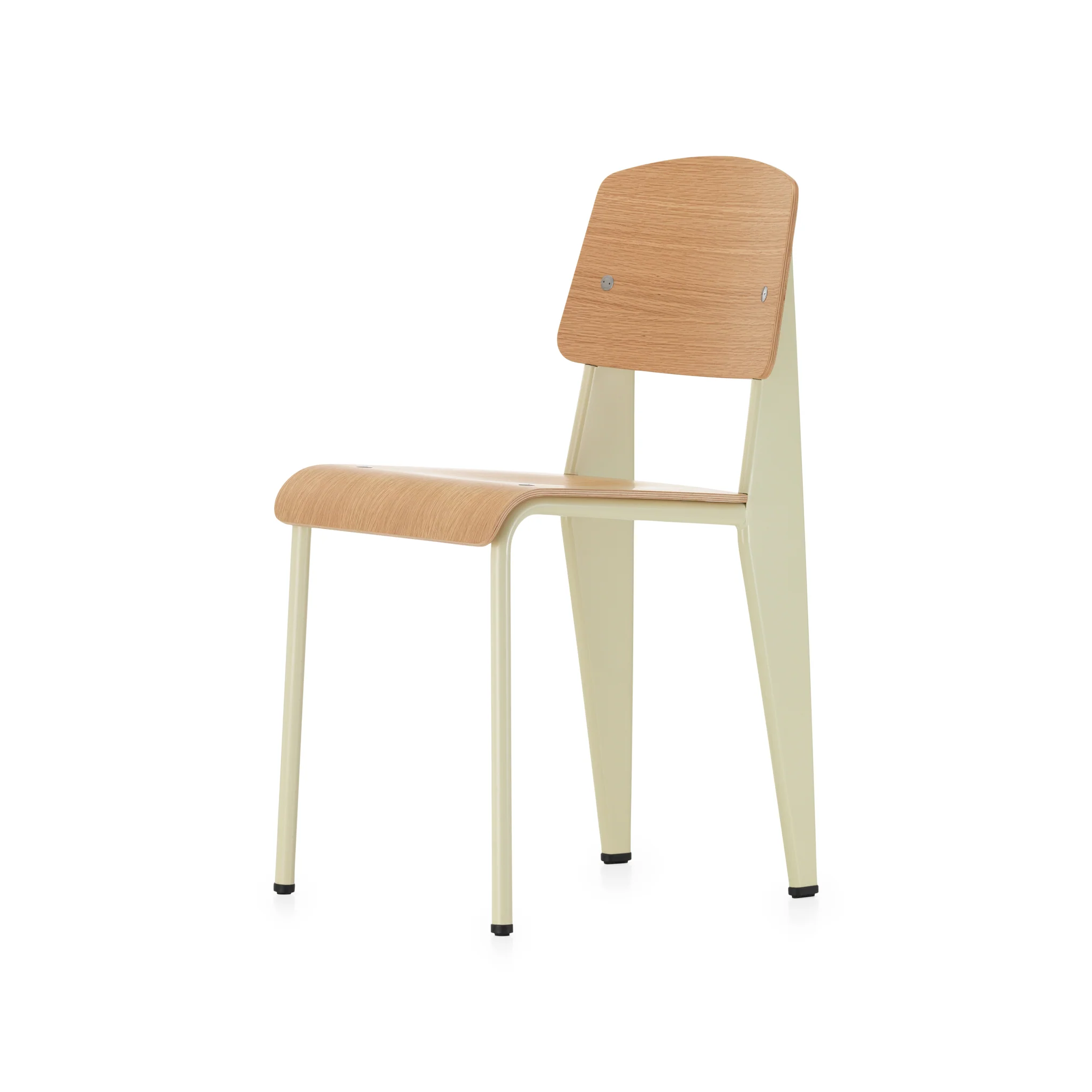 Standard Chair  Black - Oak/ Blanc Colombe