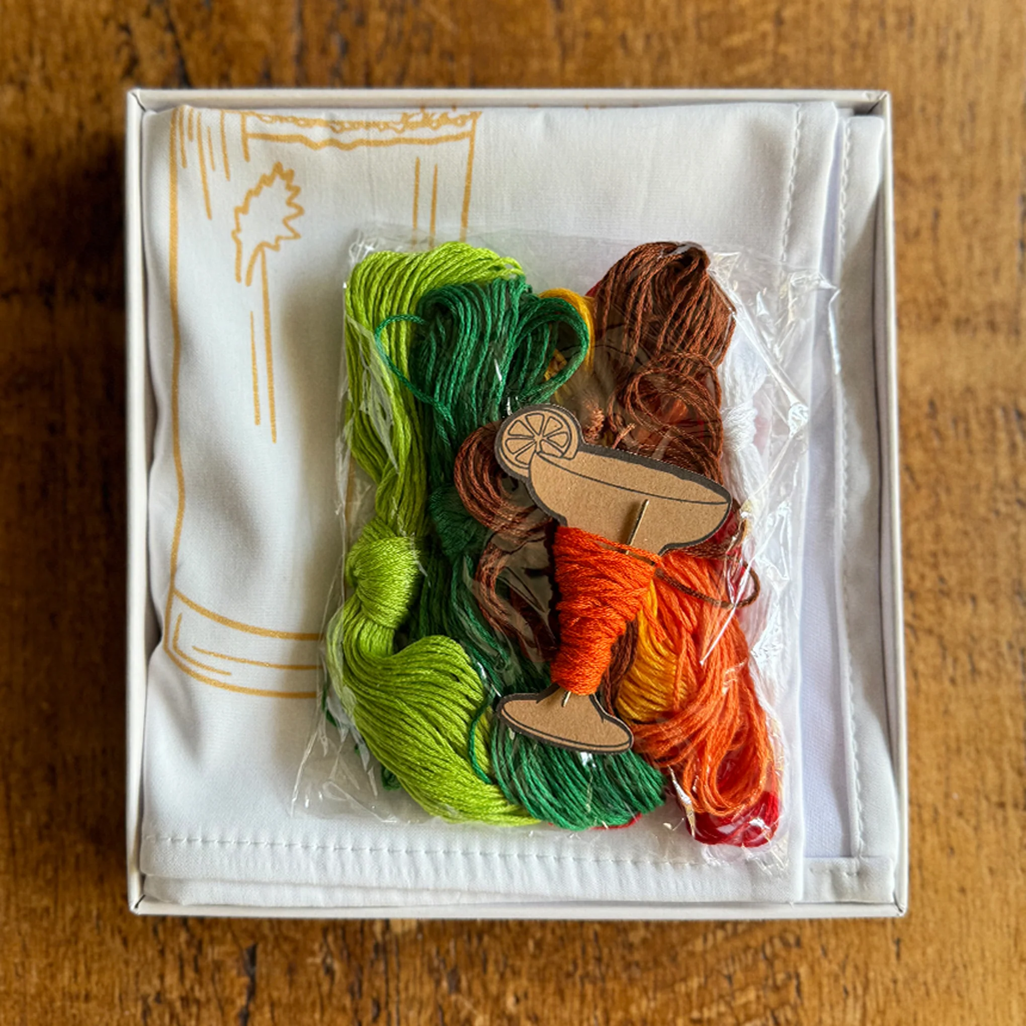 Stitch Your Own Cocktail Tea Towel - Image 5