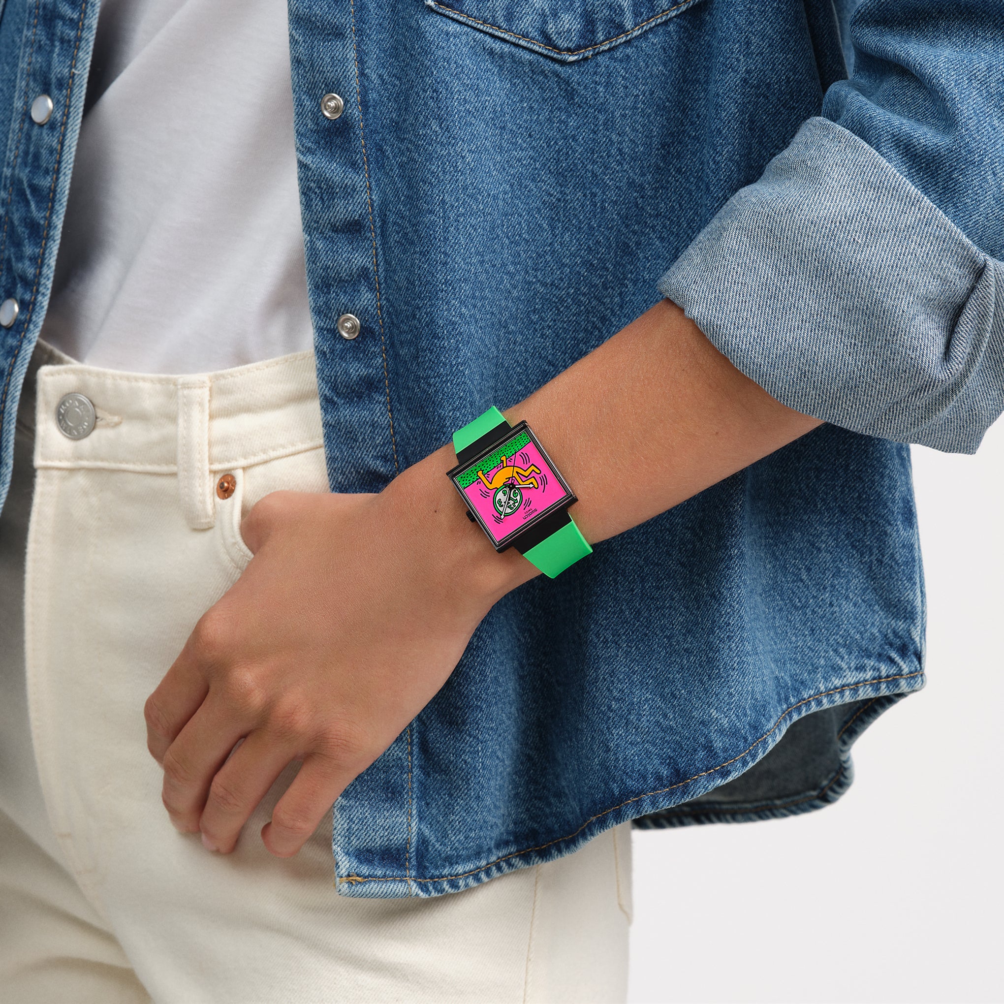 Swatch Keith Haring Breaks Off Watch - Image 2