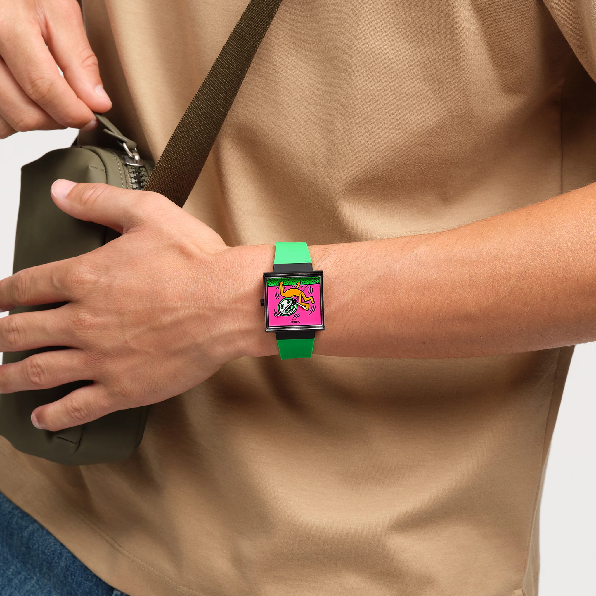 Swatch Keith Haring Breaks Off Watch - Image 6