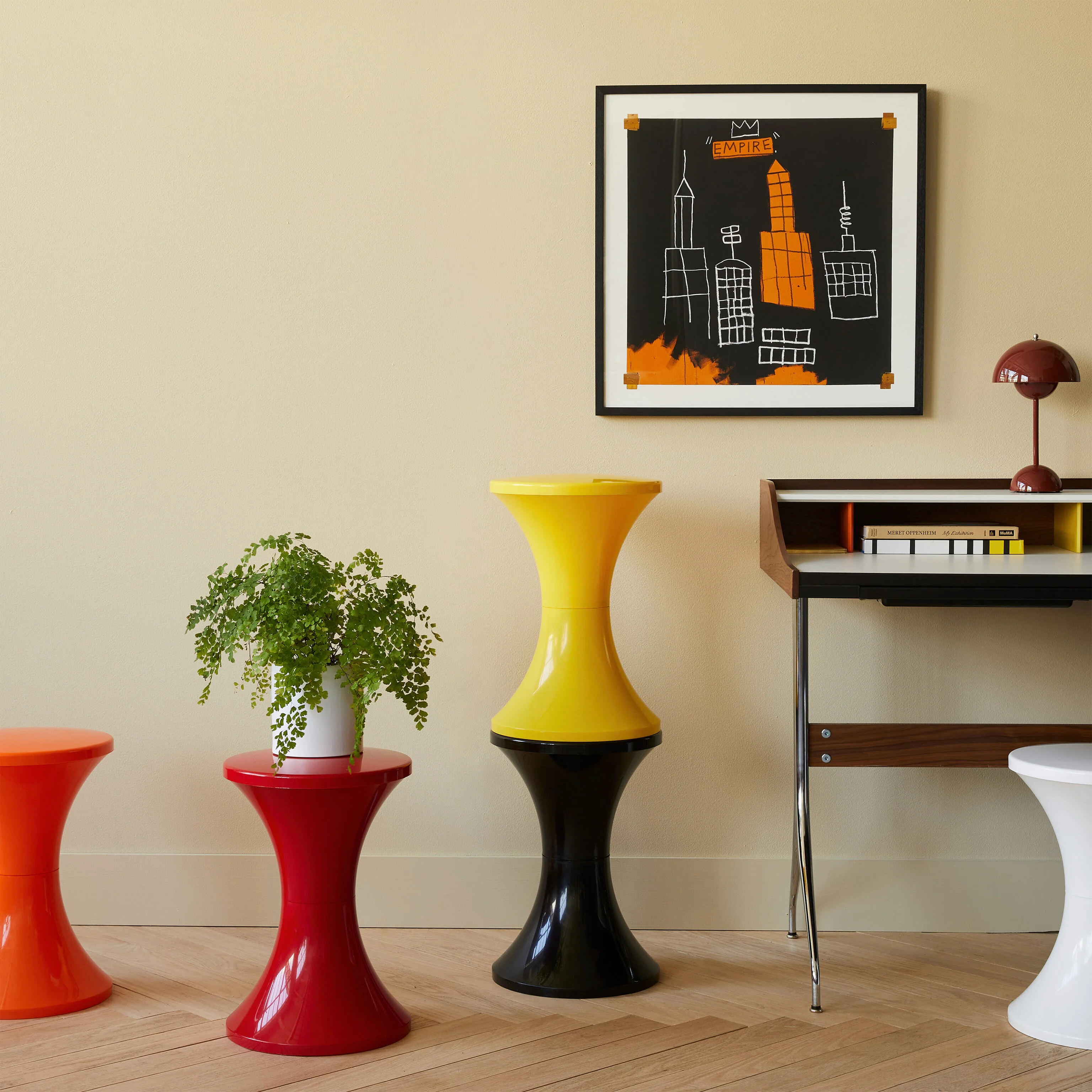 Tam-Tam Stool - Yellow - Image 2