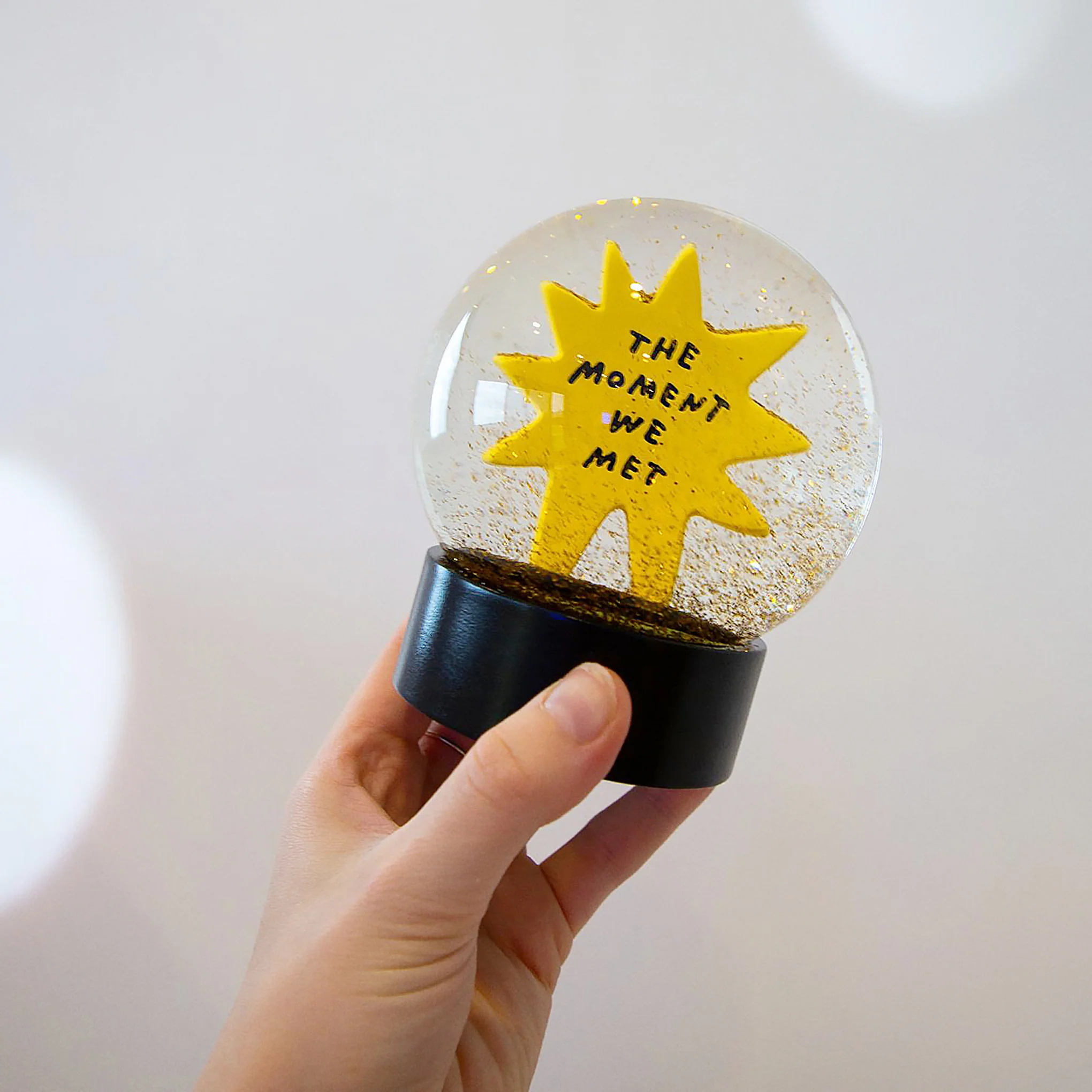 The Moment We Met Snow Globe - Image 4