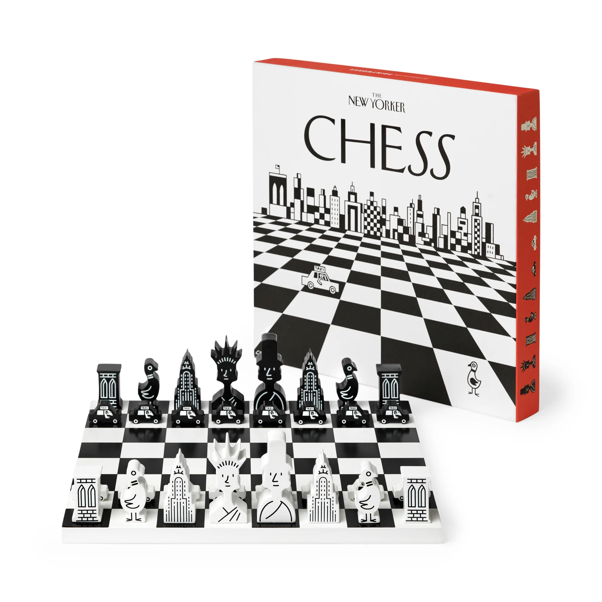The New Yorker Magazine Chess Set - Image 4