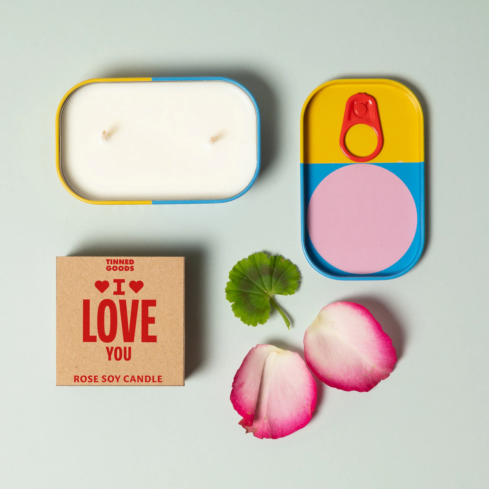 Tin Scented Candle - I Love You - Image 7