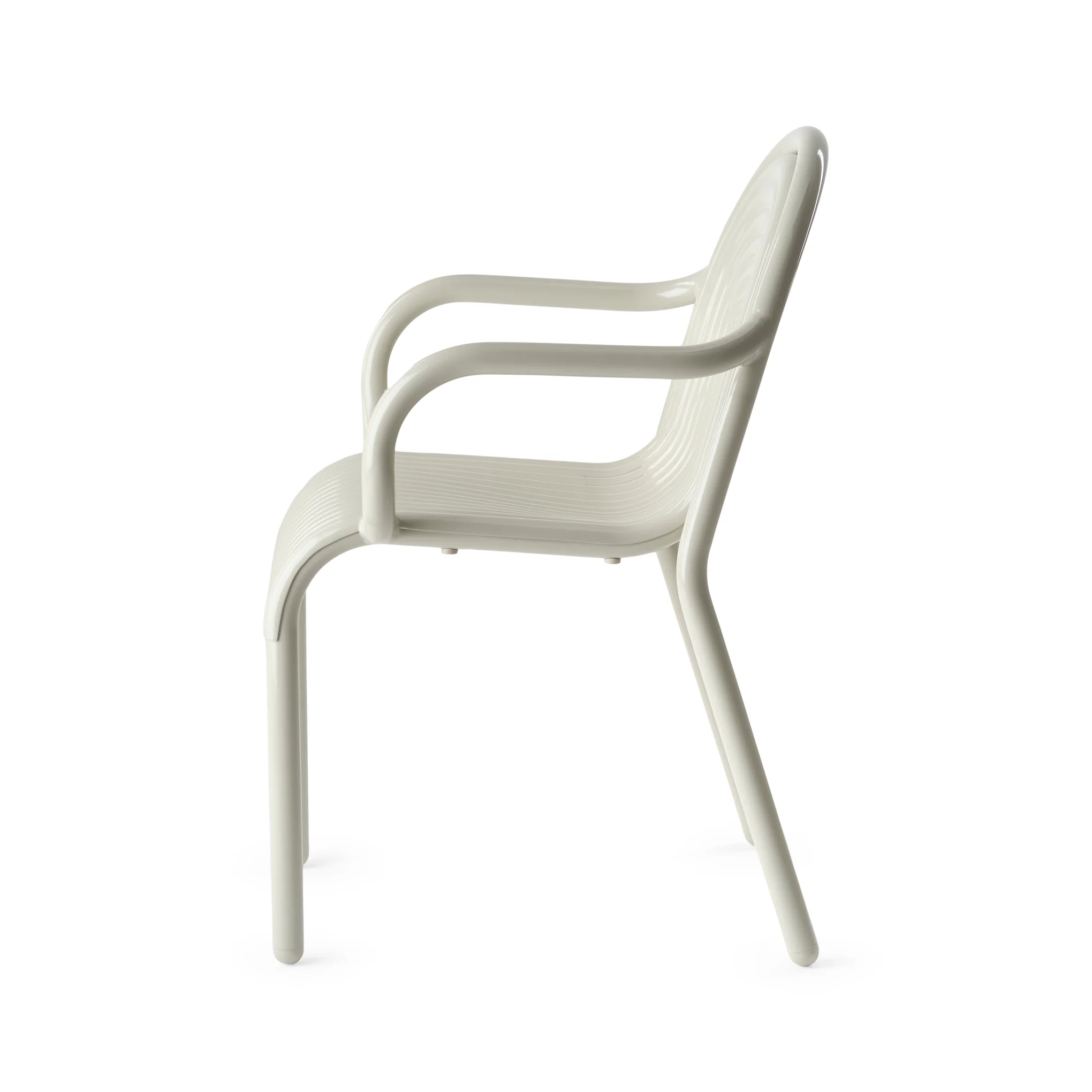 Tom Dixon Groove Outdoor Stacking Armchair - Putty - Image 2