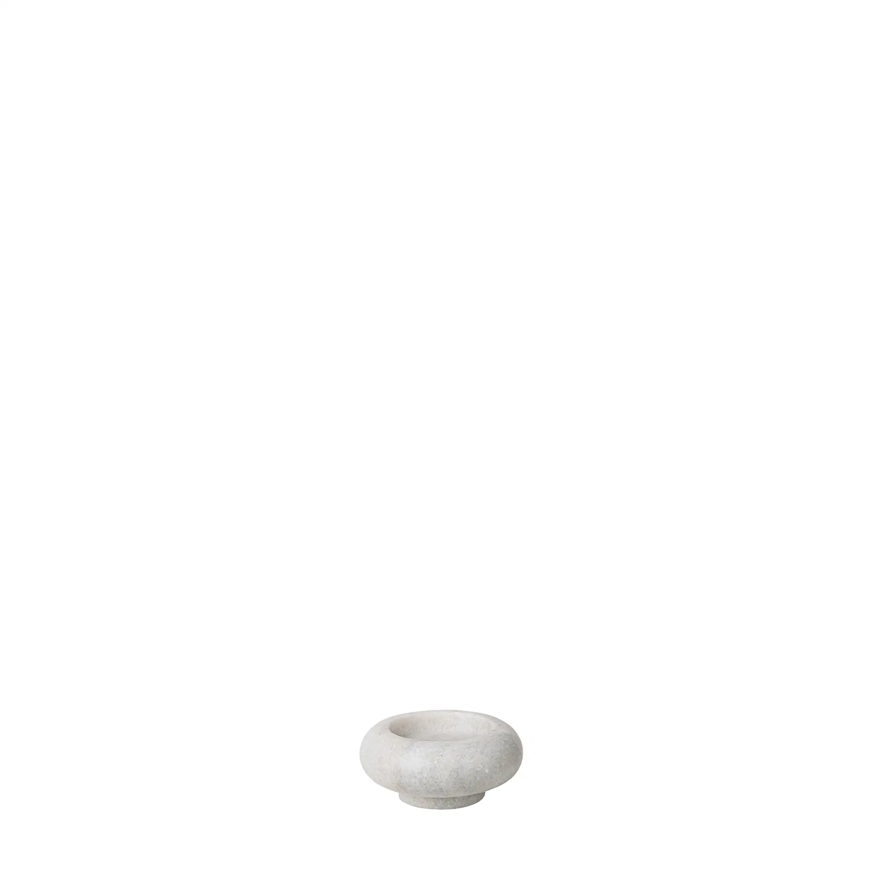 Tom Dixon Stone Stacking Candleholder - White - Image 5