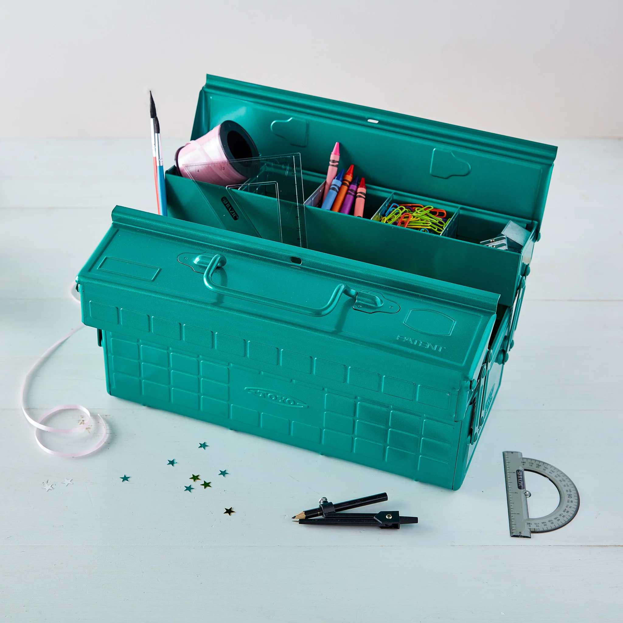 Toyo ST-350 Tool Box - Green - Image 2