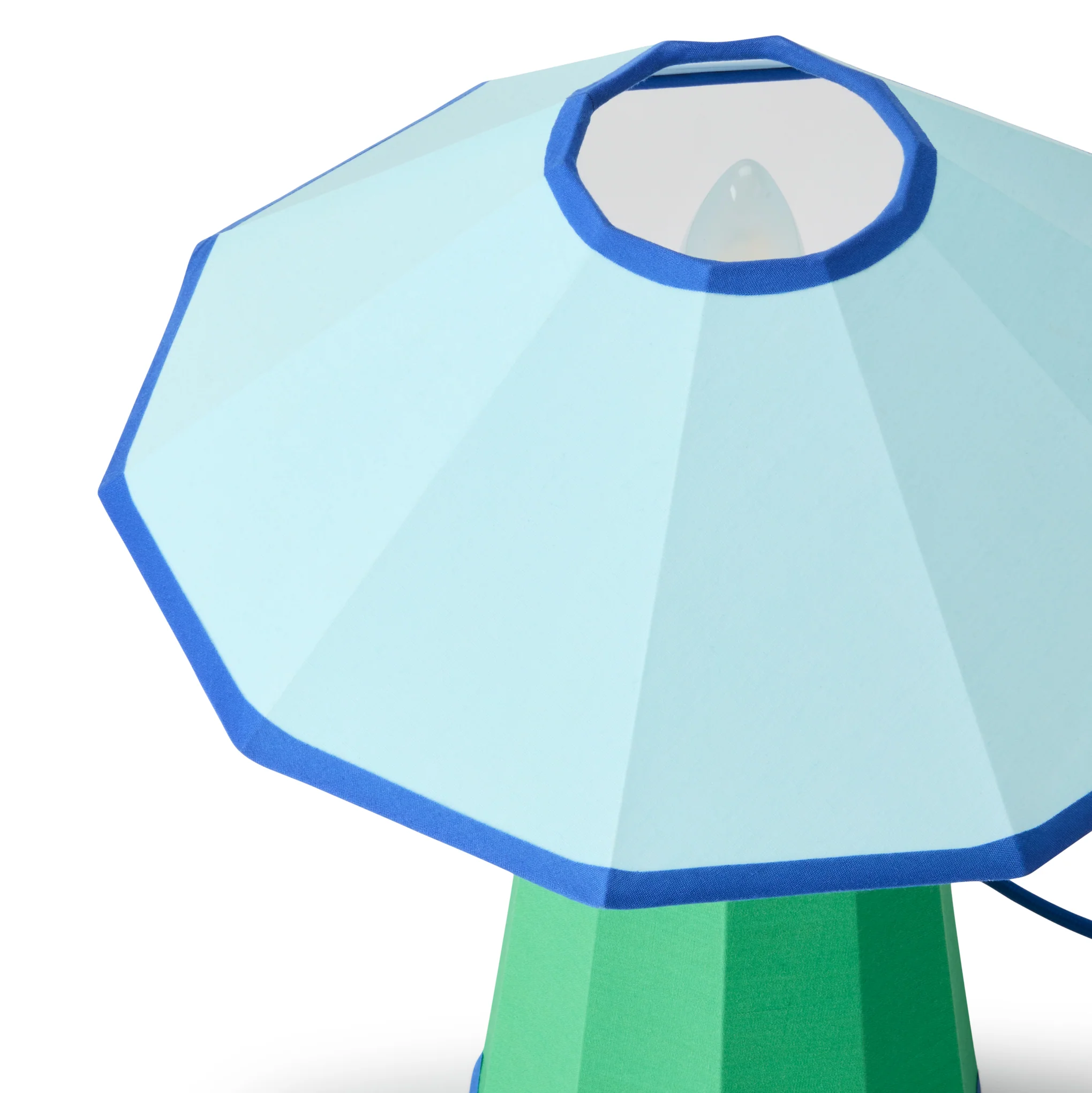 Trimme Table Lamp - Green/ Light Blue - Image 4