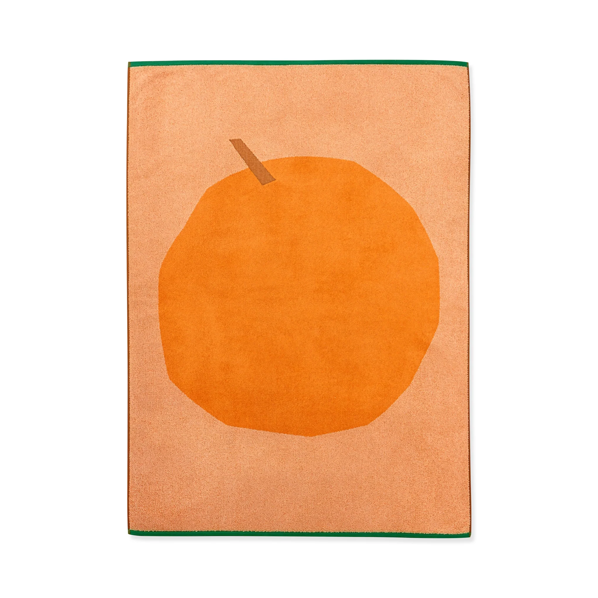 Tutti Frutti Cotton Towel - Orange