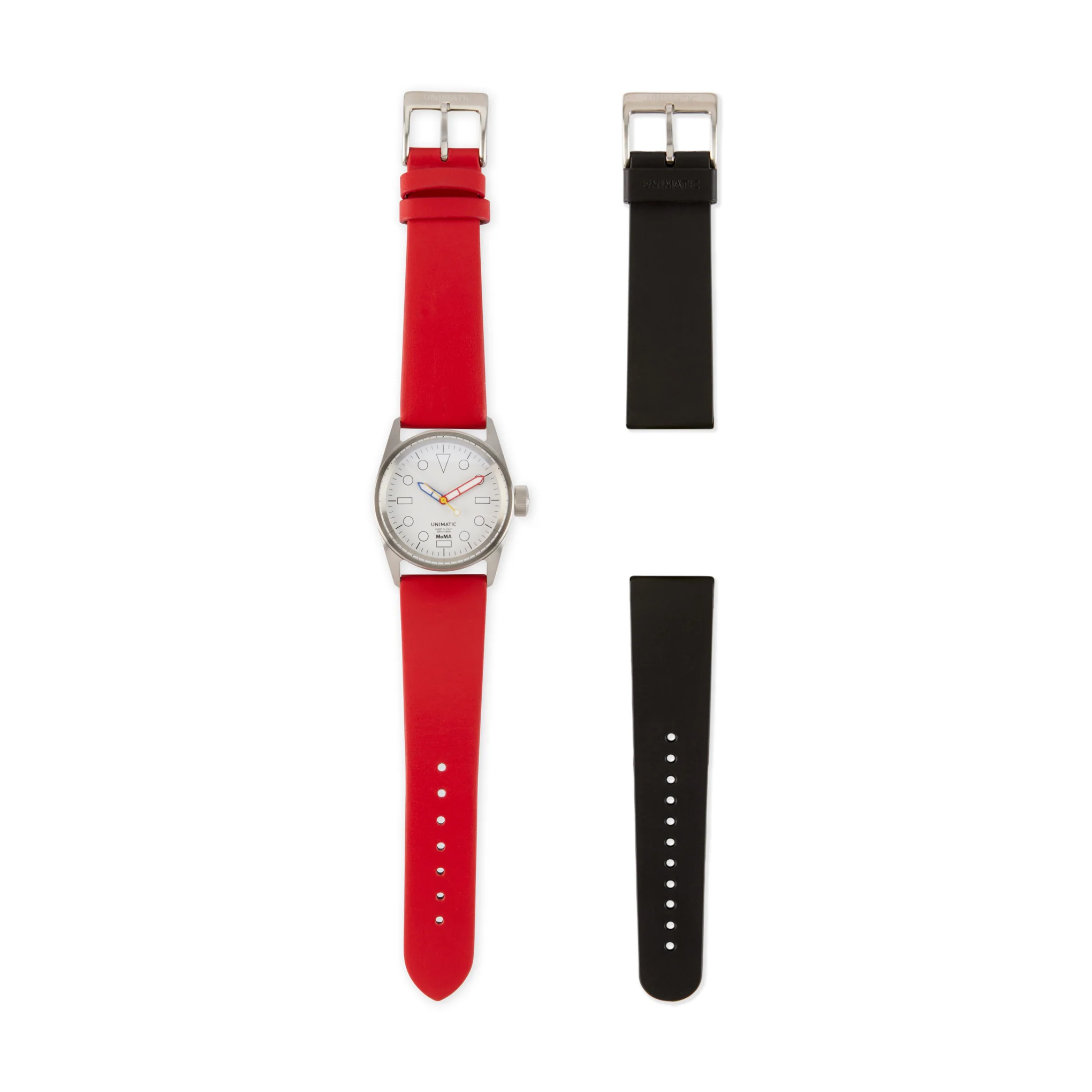 MoMA Unimatic De Stijl Modello Cinque Watch - Red - Image 2