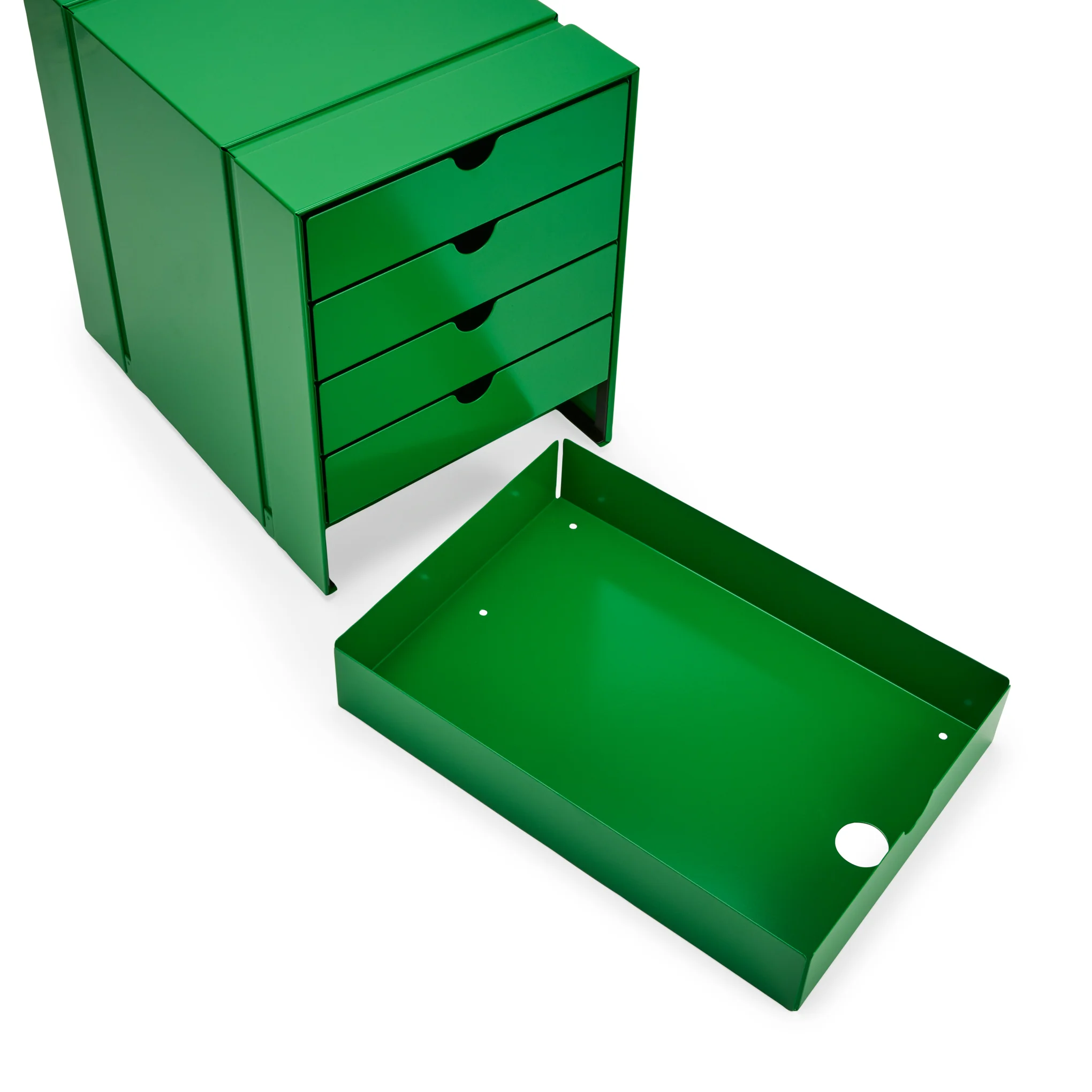 USM Haller 5-Drawer Set - Green - Image 6