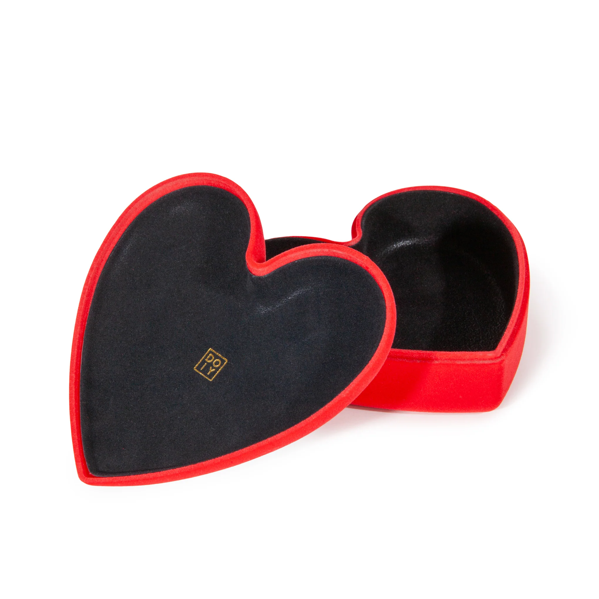 Velvet Heart Storage Box