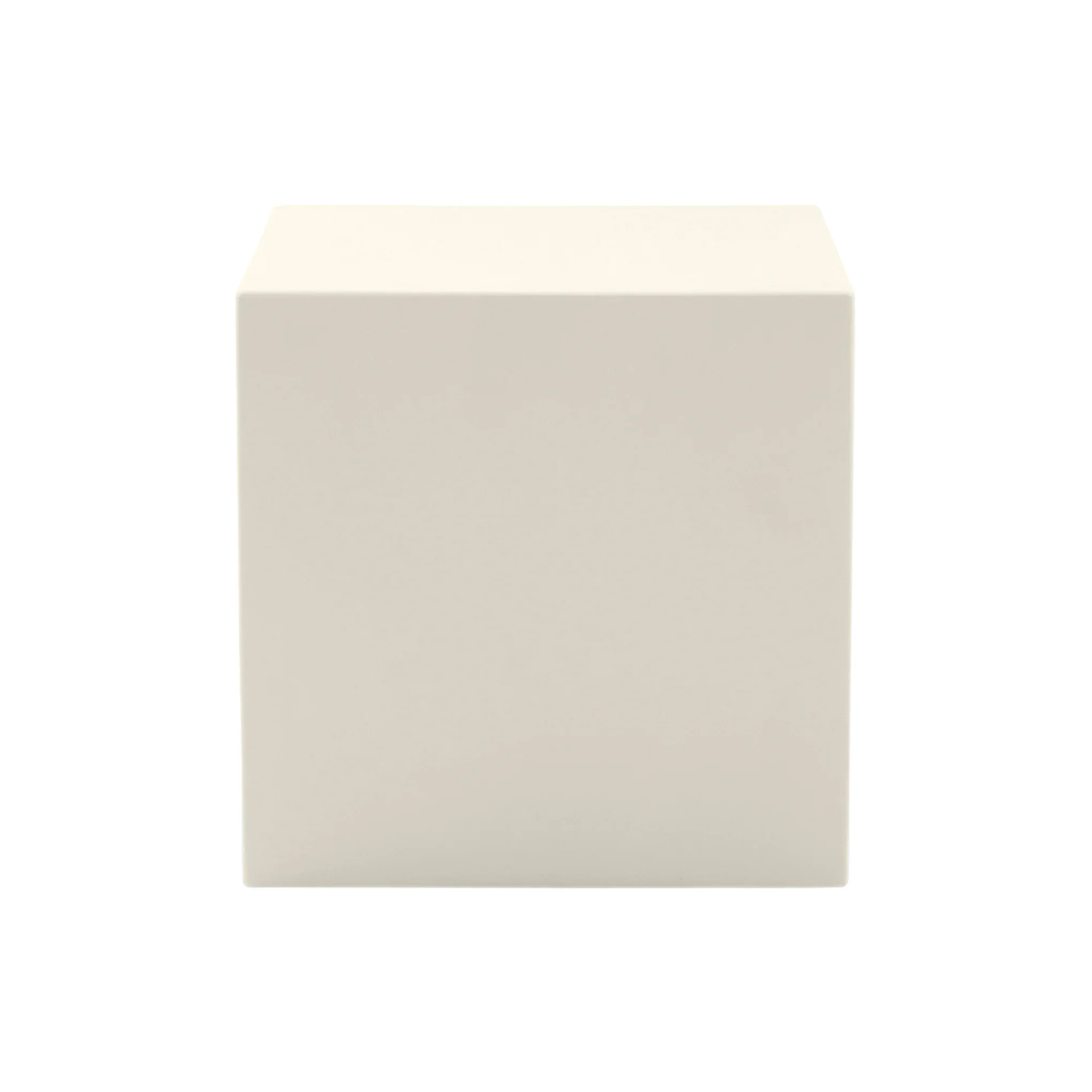 Vignelli Cube Stool from Heller - White - Image 3