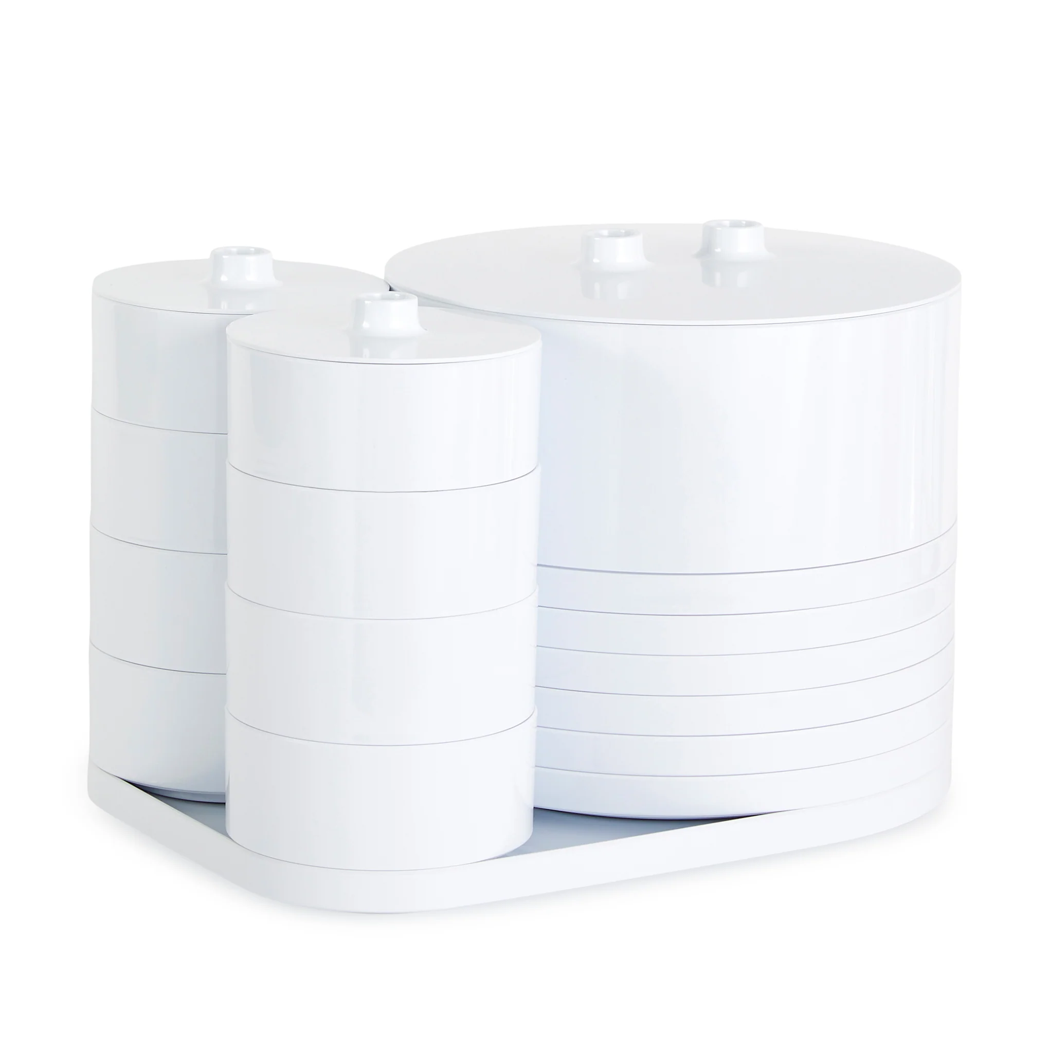 Vignelli Hellerware Max1 Stacking Dinnerware - Set of 25 - Image 3