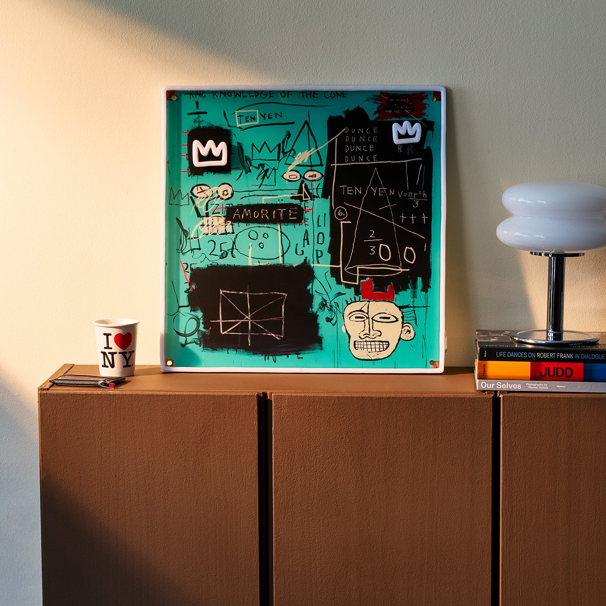Yellowpop Jean-Michel Basquiat Equals Pi Neon Sign - Image 6