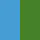 Yinka Ilori Happiness Candle - Blue/ Green - Image 7