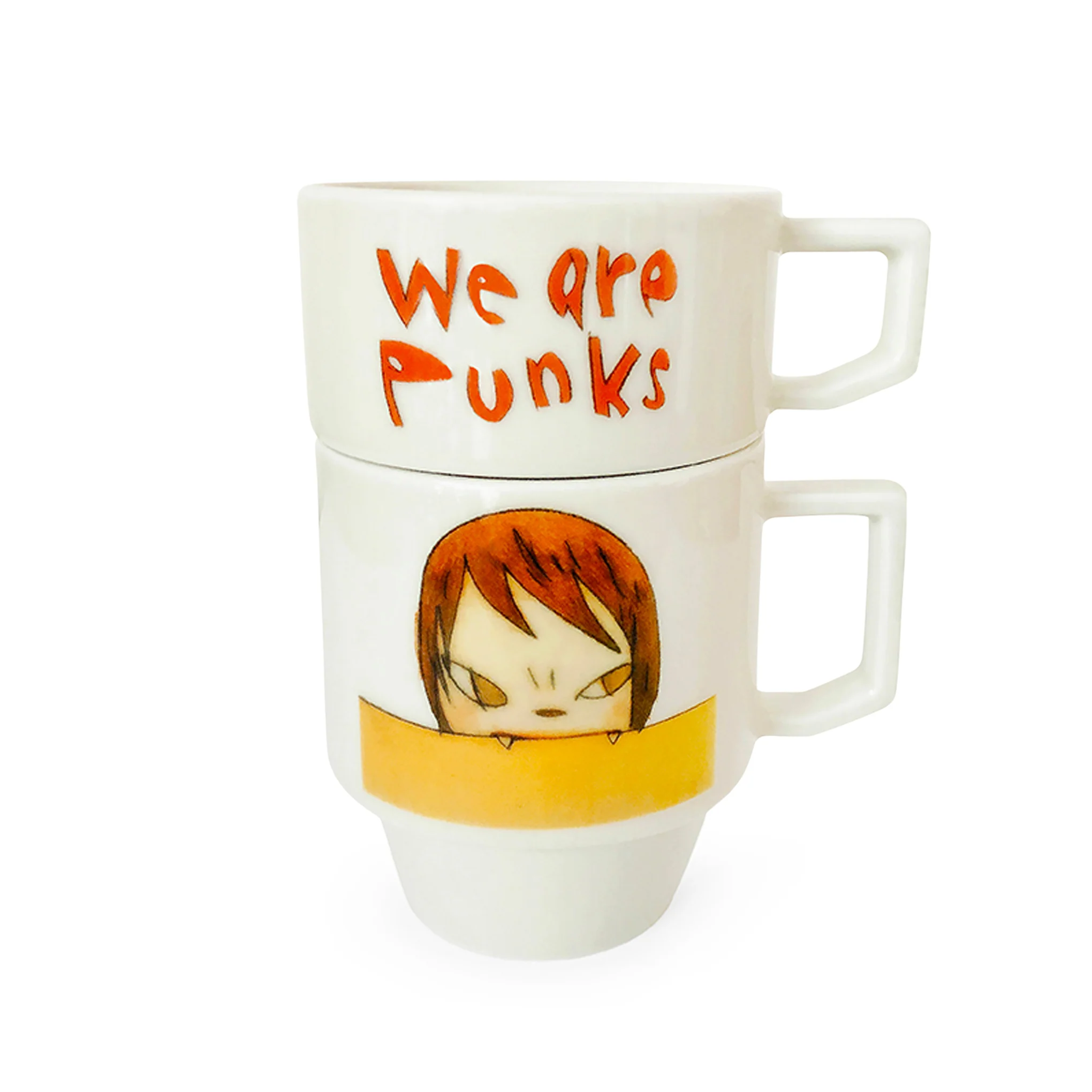 Yoshitomo Nara We Are Punks Porcelain Mug - Small - Image 2